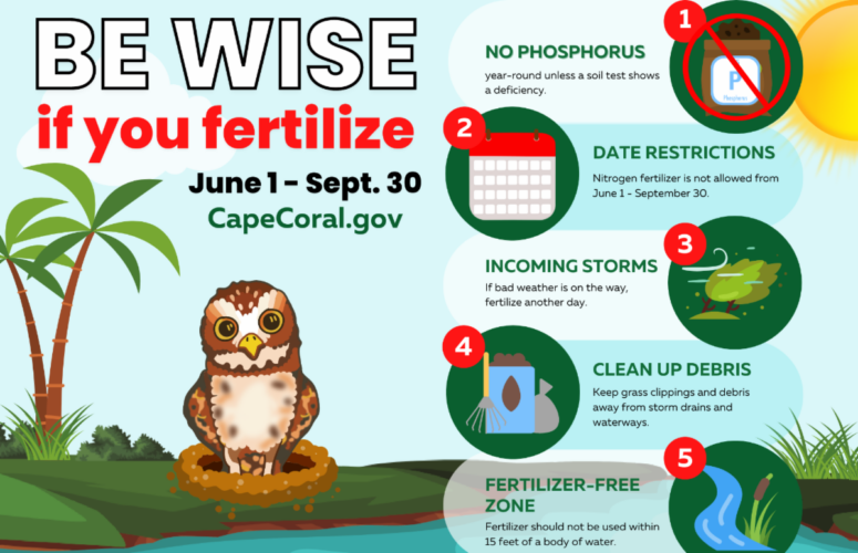 Fertilizer restrictions begin June 1